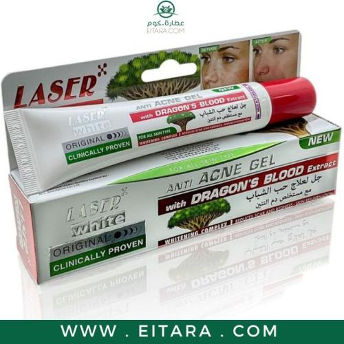 جل لعلاج حب الشباب مع مستخلص دم التنين حجم 30 جرام