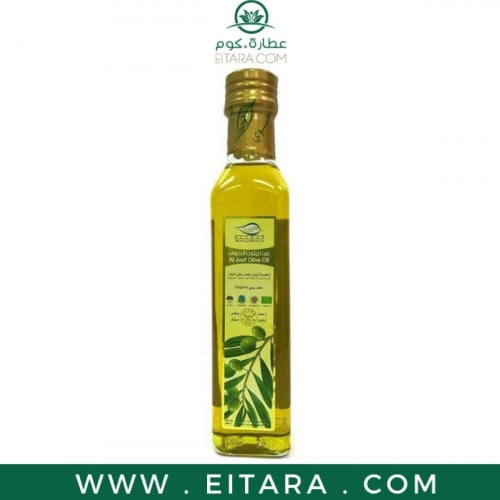 الجوف زيت الزيتون العضوي البكر الممتاز سعة 250 مل