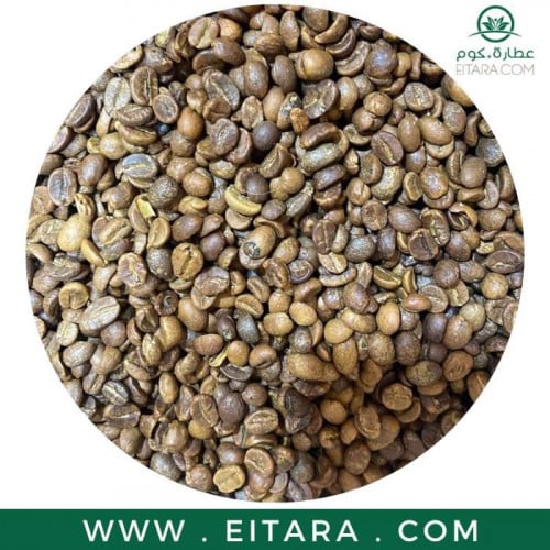 قهوة حب يمني خولاني محمصة غامق