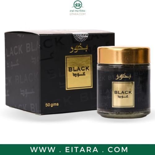 بخور بلاك عود الأصلي من بانافع للعود - 50 جرام