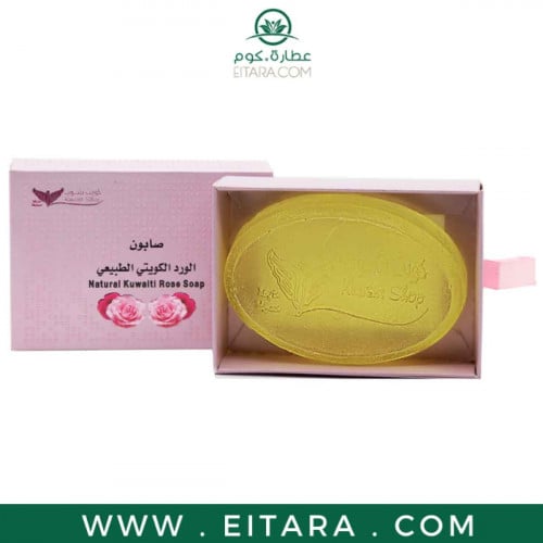 كويت شوب صابون الورد الكويتي الطبيعي 100 غرام