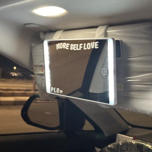 مرايا ليد للسيارة