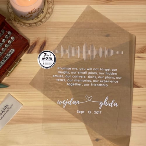 لوحة الذبذبات الصوتية.