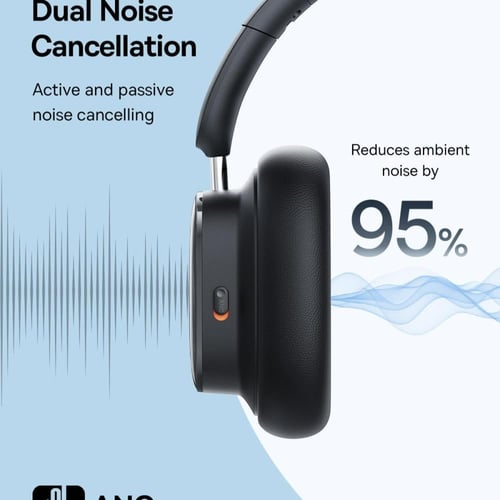 سماعات بيسوس برو الاصليه عزل الضوضاء النشط 100h سا...