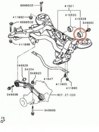 جلد كمر خلفي باجيرو يسار 2001-2020 أصلي – قوة تحمل...