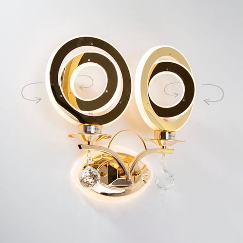 ابليك مودرن دائري مجوز بقاعدة مضيئة