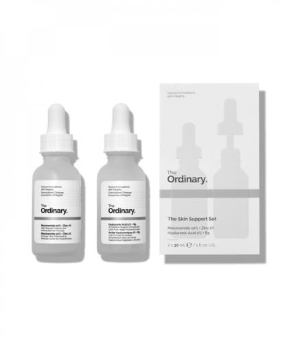 مجموعة الدعم والعناية بالبشرة هيالورونيك أسيد + ني...