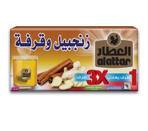 شاي زنجبيل وقرفة