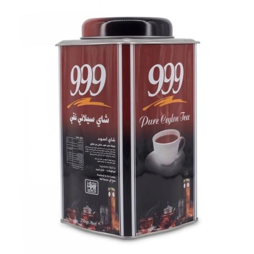 شاي (999) علبة مدور 250 جرام