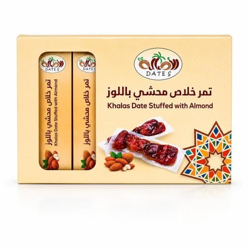 تمر خلاص محشي باللوز 24 حبة