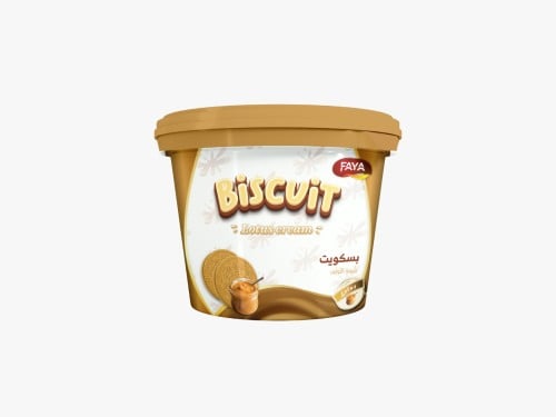 بسكويت بكريمة اللوتس