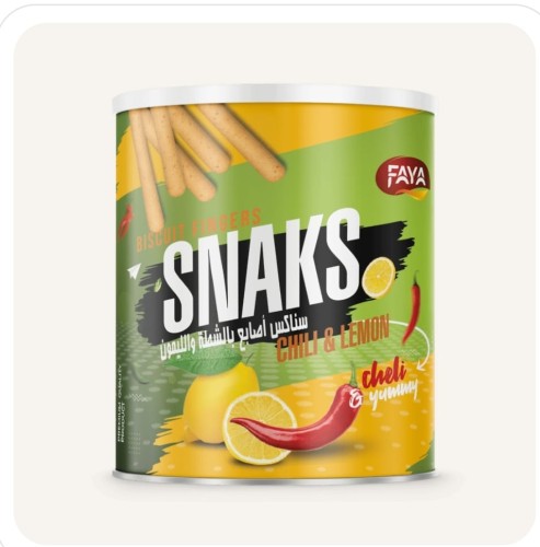 سناكس اصابع بالشطة واليمون