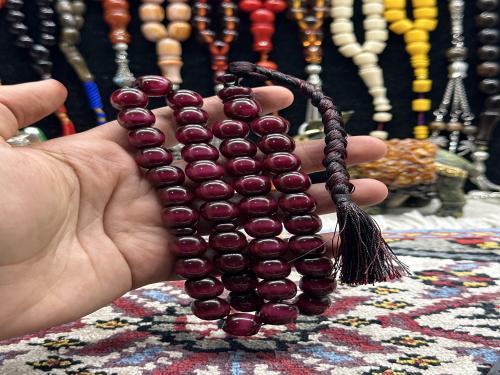 مسكي منوصف مغطس عنبر فواح ٤٥ خرزه ١٢ ملي