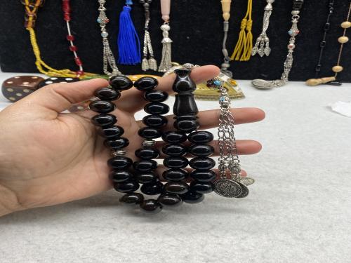 مسكي الماني قديم خراطه قديمه يدويه ٣٣ خرزه ١٥ ملي...