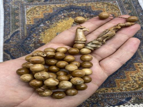 كوك منحوت صقر ٤٥ خرزه ١٠ ملي