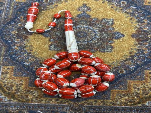 عاج الفيل مطعم بلفيروز الاحمر المكسيكي والفضه ٣٣ خ...