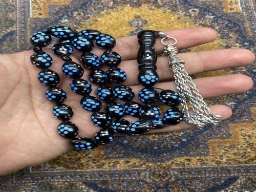 كوك بلفضه وبودرة الفيروز ٣٣ خرزه ٩ ملي