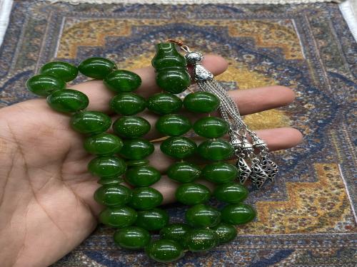 مسكي منجم خراطه يدويه 33 خرزه ١٢ ملي