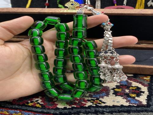 سندلوس الماني قديم انتيك لون مميز كركوشه فضه عيار...