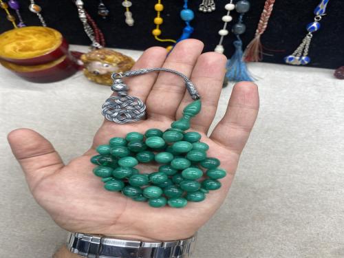 فاتوران صب ثقيل كركوشه فضه عيار الف ٥١ خرزه ١٠ ملي