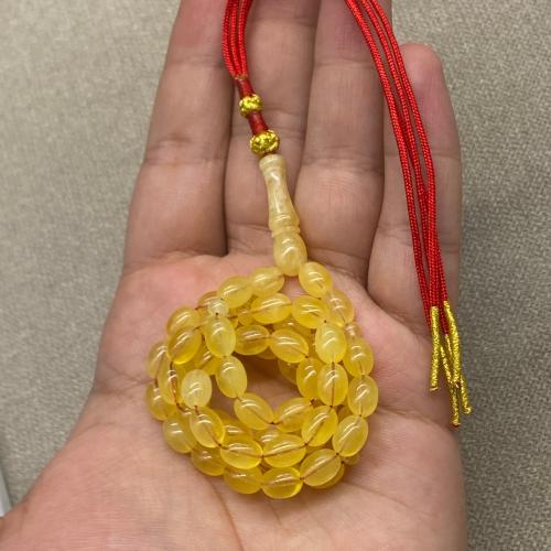 كهرمان ناعم ١٢ جرام ٥٥ خرزه ٦.٥-٨.٥