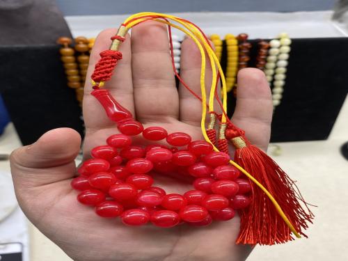 فاتوران لون نادر تعريق باسكن ٥١ خرزه ١٠ ملي