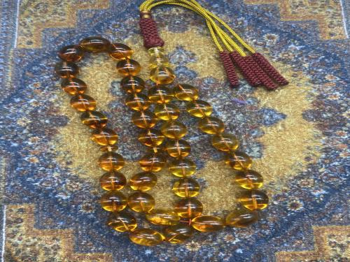 كهرمان ٢٤ جرام ٣٩ خرزه ٩ ملي