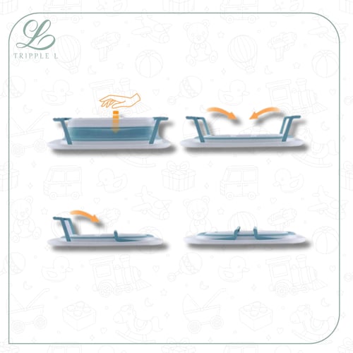 حوض الستحمام قابل للطي