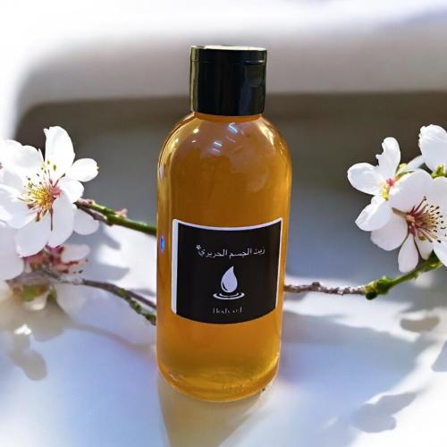 زيت الجسم الحريري