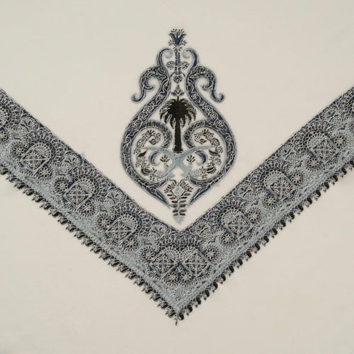 بكج شتوي – شالان باشمينا من صوف كشمير (منسوج + بيج...