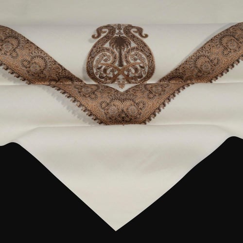 بكج شتوي – شالان باشمينا من صوف كشمير (تصميم منسوج...