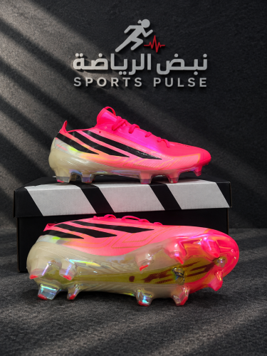 جوتي كرة قدم أديداس إف 50 إيليت إف جي وردي فوسفوري