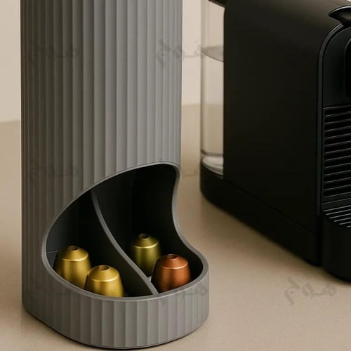 منظم كبسولات نسبريسو - قسمين - Nespresso