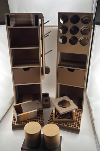 اصدار خاص | باقة بألوان القهوة | نسخة واحدة