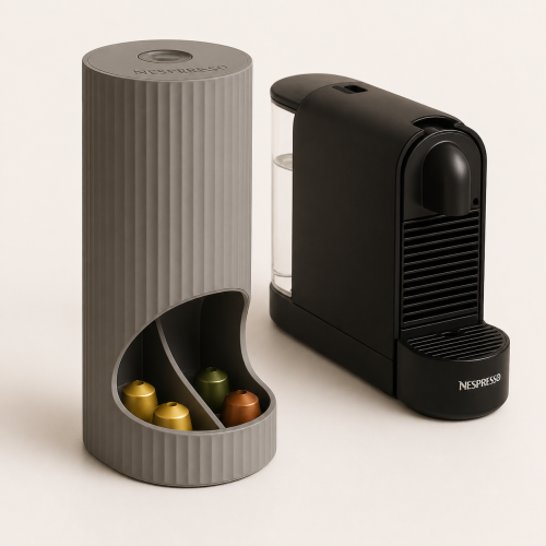 منظم كبسولات نسبريسو - قسمين - Nespresso
