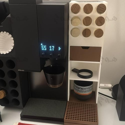 برج منظم لألة الإكس بلوم نسخة أنابيب تخزين القهوة