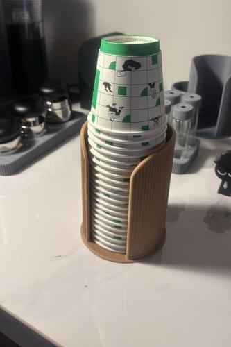 منظم أكواب القهوة العمودي – Coffee Cup Tower