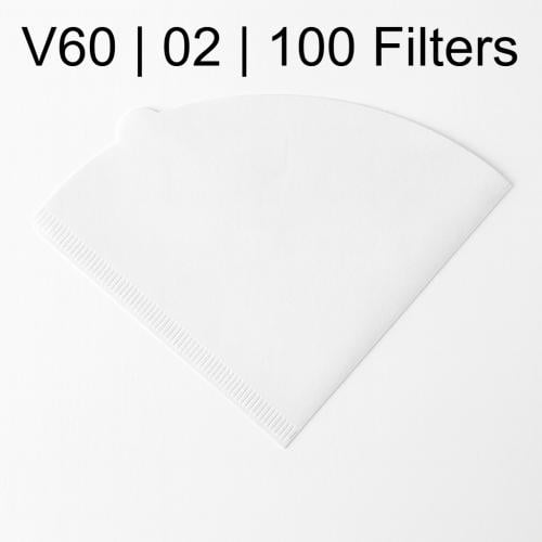 فلاتر V60 مقاس 02 | 100 حبة