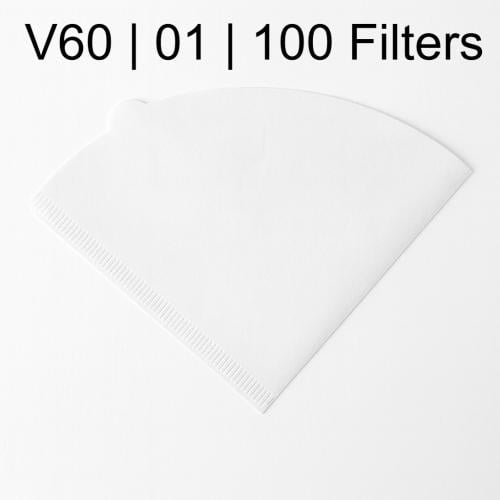 فلاتر V60 مقاس 01 | 100 حبة