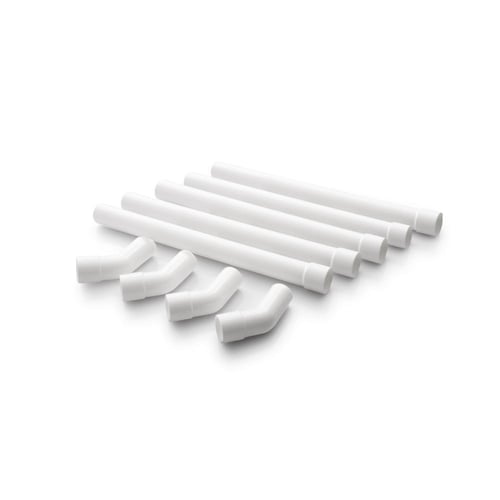 سيفون بلاستيك ابيض فيرولا الموديل الالماني