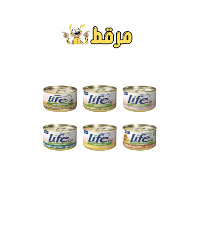 بكج منوع من معلبات لايف كات 20معلب