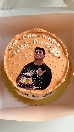 كيكة فرندز 6inch