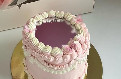 كيك 6inch بمرايا