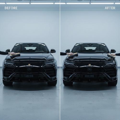 Black protection film PFF Black large car