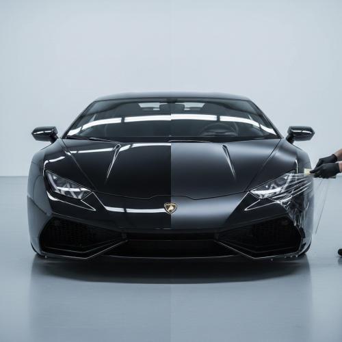 Transparent matte protection film PFF matte small...