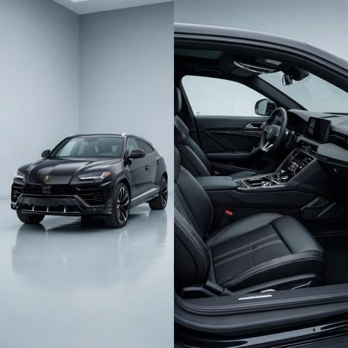 Full interior upholstery - large car