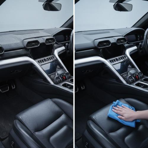 Interior car polishing and nano ceramic for medium...