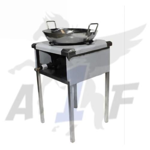 حوض قلي مع بقاعدة ستانلس ستيل