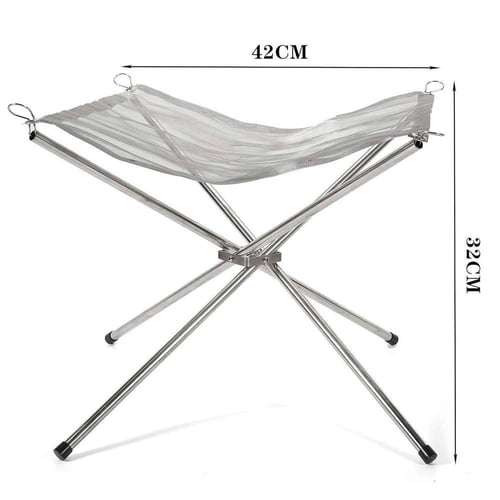 منقل شبك الرحالة 42 × 42 سم قابل للتسفيط