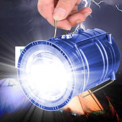 كشاف وفانوس الرحالة شحن وطاقة شمسية